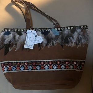 Brand new bohemian tote bag